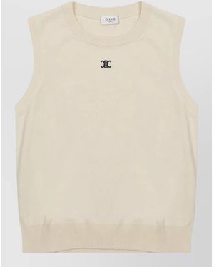 Celine Cropped Pants - Natural