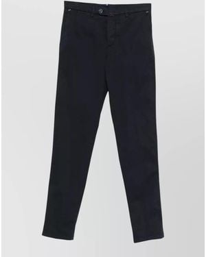 Kiton Straight-Leg Trousers - Blue