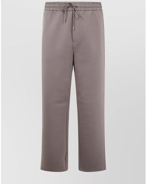 Michael Kors Smooth Db Knit Pant - Gray