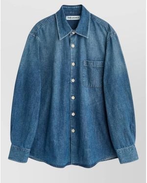 Our Legacy Organic Cotton Shirt - Blue