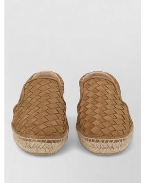 Castañer Espadrille Java Leather Bovine Shoe - Brown