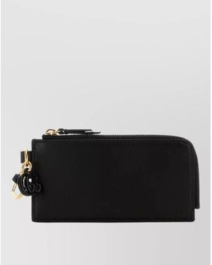 Gucci Leather Card Holder - Black