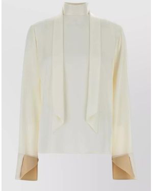Stella McCartney Satin Blouse - White