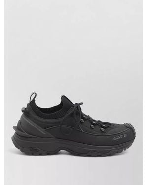 Moncler Mesh Low-Top Trainers - Black