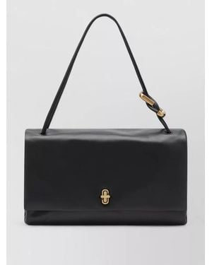 Marc Jacobs Spacious Dual Shoulder Bag Made Of Leather - Black