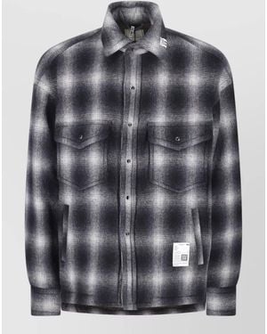 Maison Mihara Yasuhiro Wool Shirt - Grey