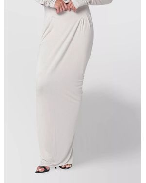 Entire studios Draped Maxi Skirt - White