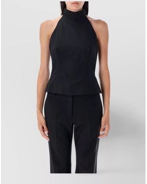 Remain Halterneck Blouse - Blue