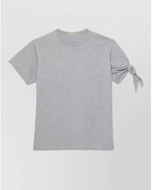JW Anderson Knotted Sleeve T-Shirt - Gray