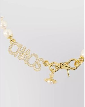 Vivienne Westwood Metal Pearl Bracelet - Metallic