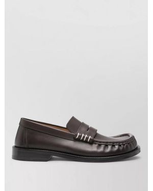 JW Anderson Leather Loafers - Grey