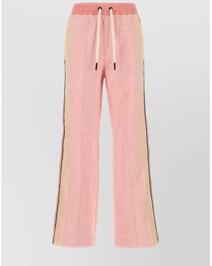 Moncler Striped Track Trousers - Pink
