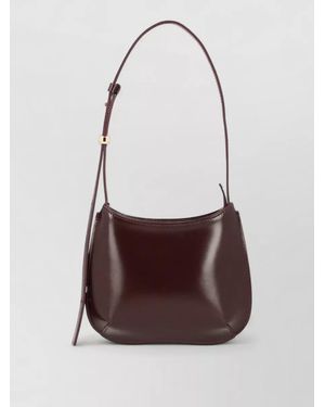 Jacquemus Le Bisou Calf Leather Shoulder Bag - Brown