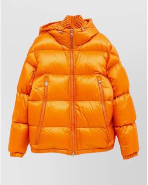 Moncler Puffer Jacket - Orange