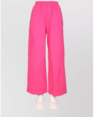 McQ Wide Leg Jogging Pants - Pink