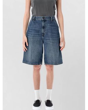 Carhartt Brandon Work Denim Utility Shorts - Blue