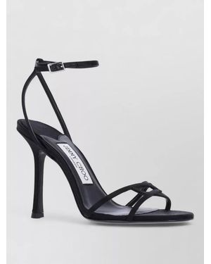 Jimmy Choo Textile And Lamb Leather Sandals - Multicolour