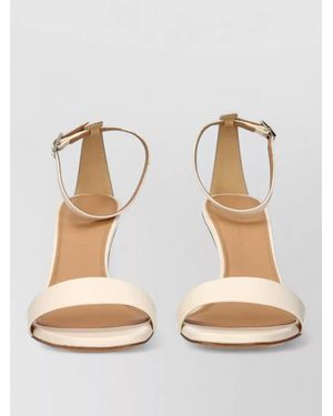 Off-White c/o Virgil Abloh Leather Platform Sandals - Multicolor
