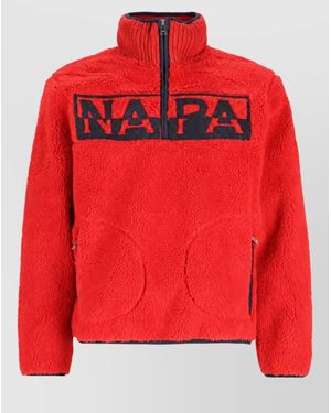 Napapijri Short-Sleeve Lightweight Jacket - Red