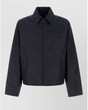 Prada Nylon Lightweight Jacket - Blue