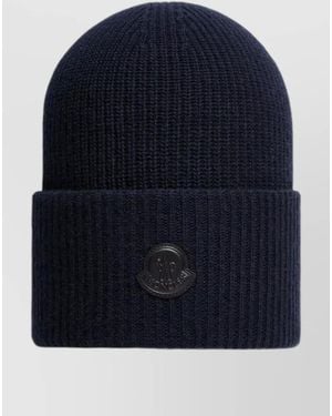 Moncler Wool Beanie - Blue