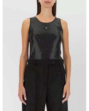 MCM Regular-Fit Tank Top - Black
