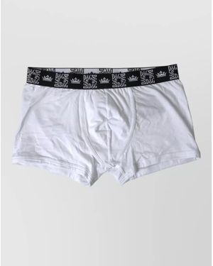 Dolce & Gabbana Silk Stretch High Waist Beachwear Panty - Metallic
