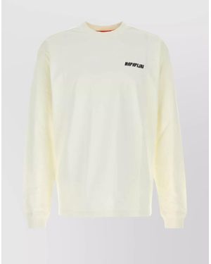 Napapijri Cotton Sweatshirt - White