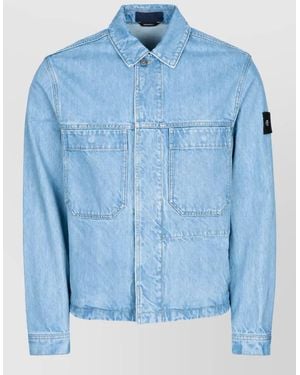 Stone Island Denim Jacket - Blue