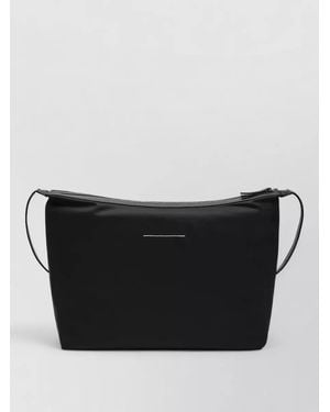 MM6 by Maison Margiela Numeric Nylon Crossbody Bag - Black