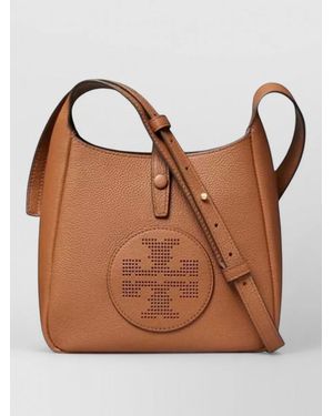 Tory Burch Miller Medium Leather Cross-Body Bag - Brown