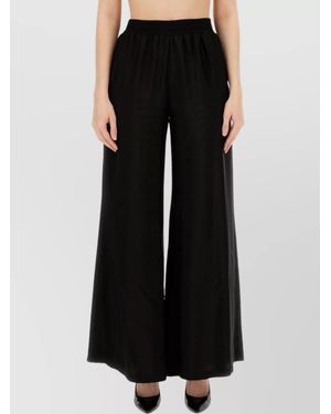 Fabiana Filippi Wide-Leg Trousers - Black