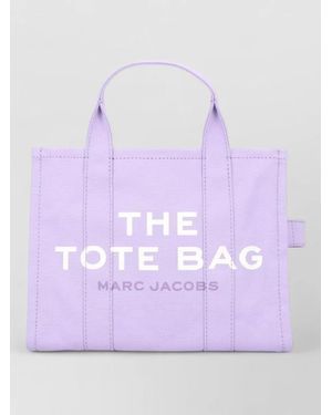 Marc Jacobs Medium Rectangular Tote Bag Top Handles - Purple