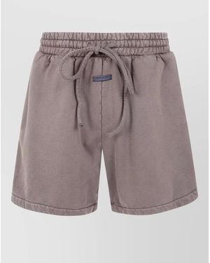 Fear Of God Vacation Lounge Shorts Relaxed Side Pockets - Grey