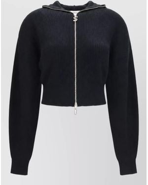 Max Mara Wool Fitted Jacket - Black
