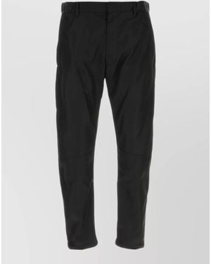 Prada Tailored Pants Featuring Back And Side Pockets - Black