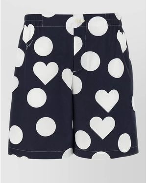 Jacquemus Cotton Bermuda Shorts - Blue