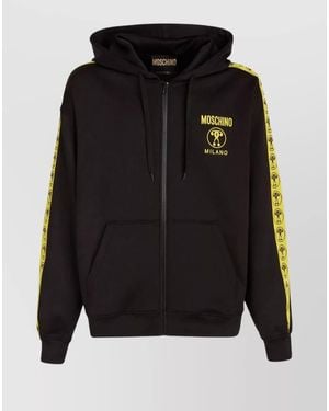 Moschino Logo Hoodie - Black