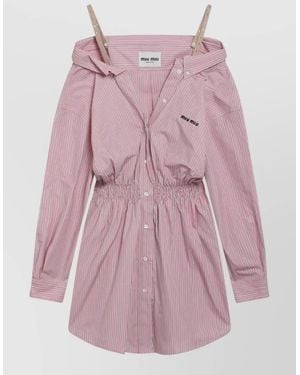 Miu Miu Mini Dress - Pink