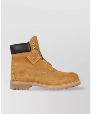 Timberland Leather Waterproof Lace Up Ankle Boots - Brown