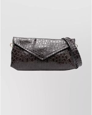 Dries Van Noten Leather Env Shoulder Bag - Multicolor