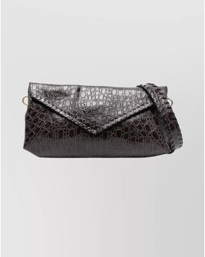 Dries Van Noten Leather Shoulder Bag - Multicolour