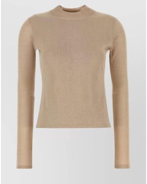 Max Mara Silk Jumper - Natural