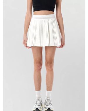 Nike Pleated Tennis Mini Skirt Dri Fit - White