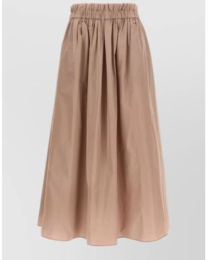 Herno A-Line Skirt - Natural