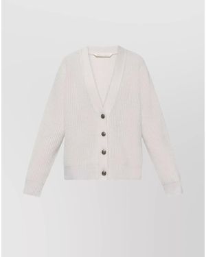Palm Angels Cardigan - Natural