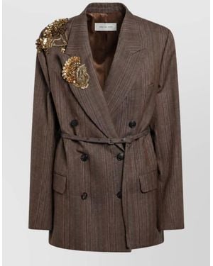 Dries Van Noten Blazer - Brown