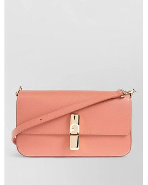 Furla 1927 Leather Cross-Body Bag - Pink