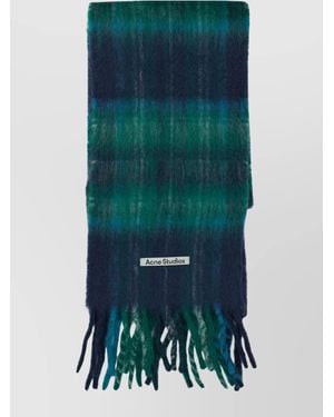 Acne Studios Mohair Scarf - Green