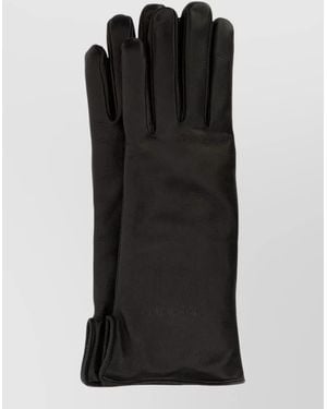 Gucci Leather Gloves - Black